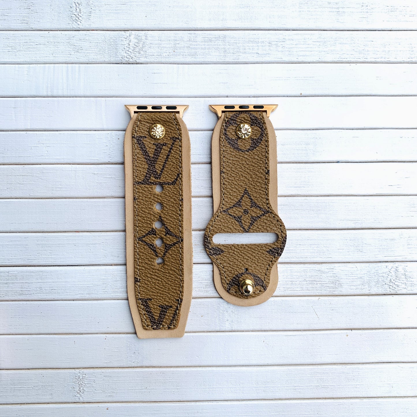 Rever Dual Color Authentic Apple Watch strap Needle Closure New Model