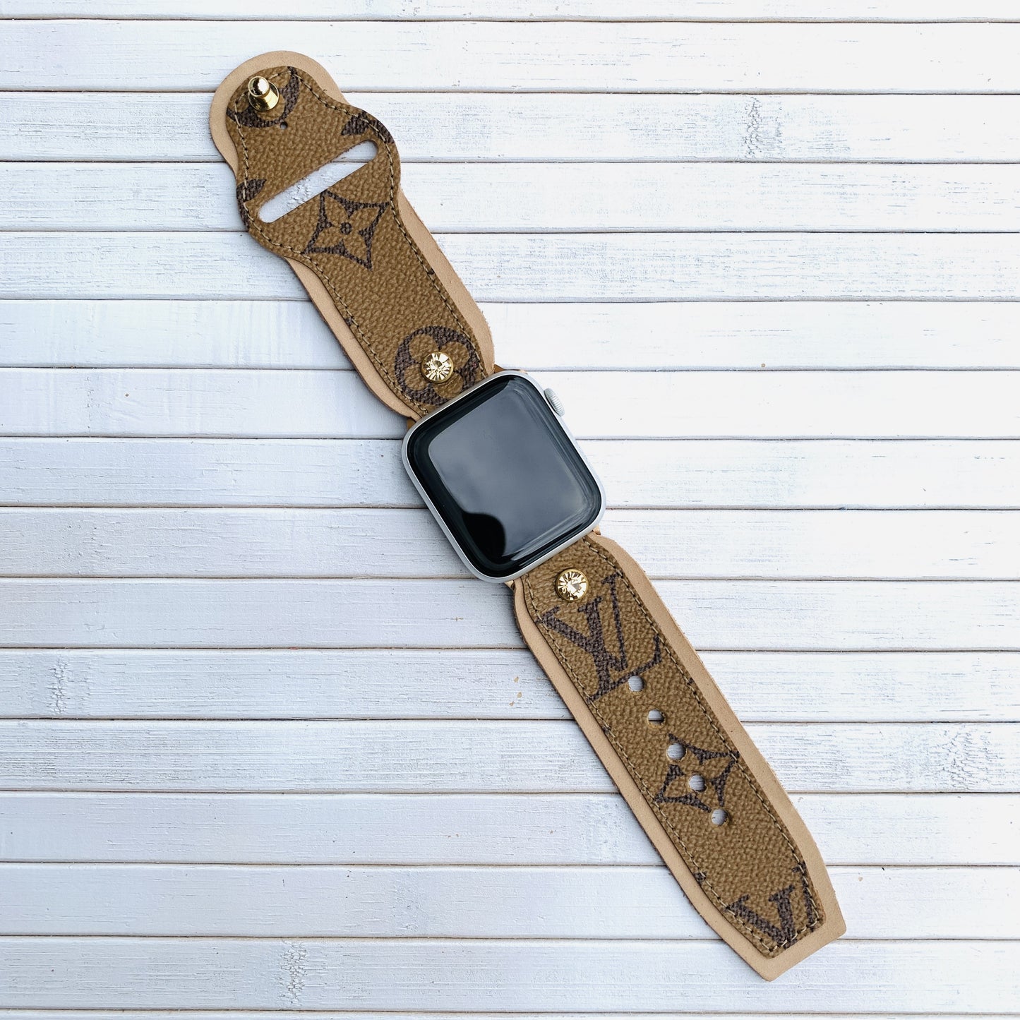 Rever Dual Color Authentic Apple Watch strap Needle Closure New Model