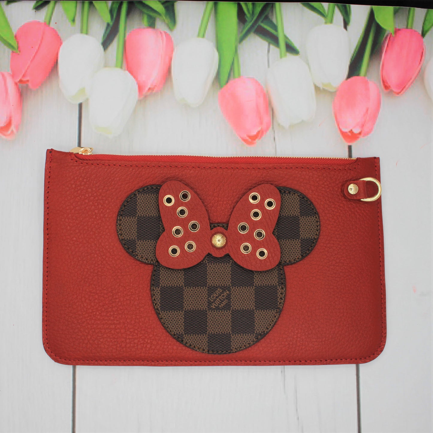 Authentic Custom Design Mickey Wallet Damier