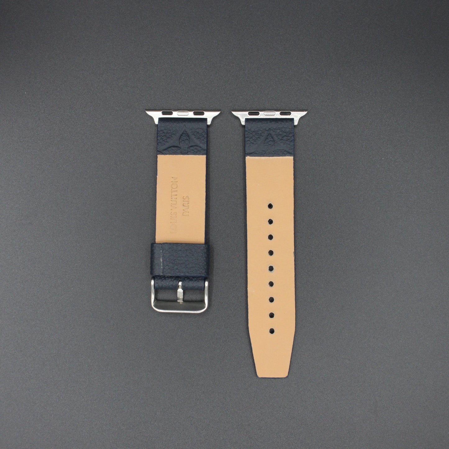 Authentic Apple Watch Strap ; Navy blue