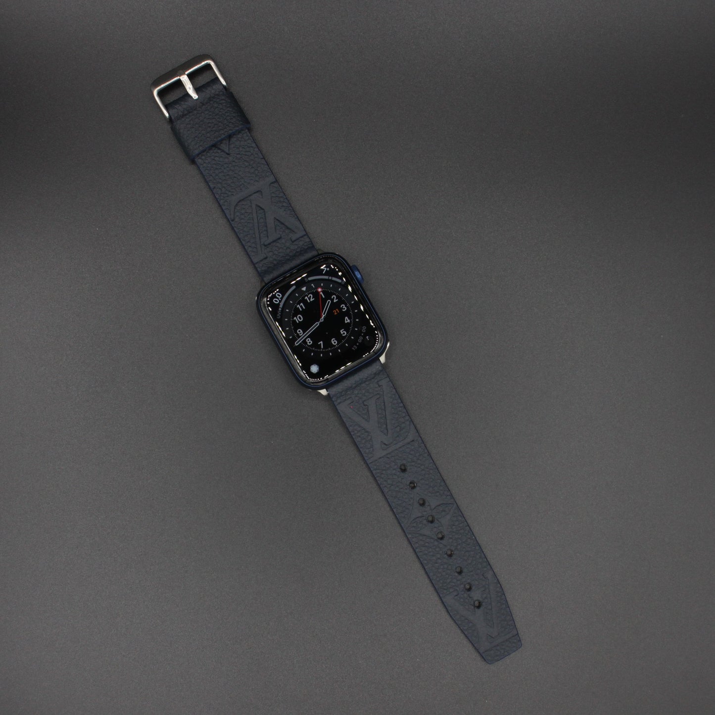 Authentic Apple Watch Strap ; Navy blue