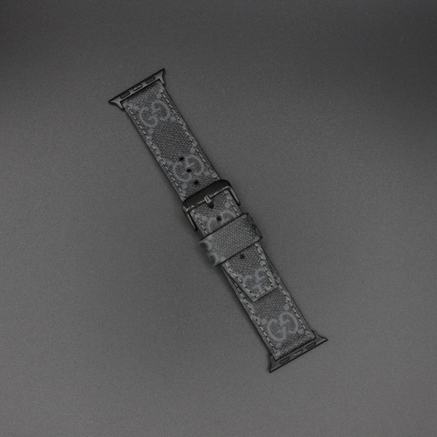 Authentic Apple Watch Strap ; GG Black