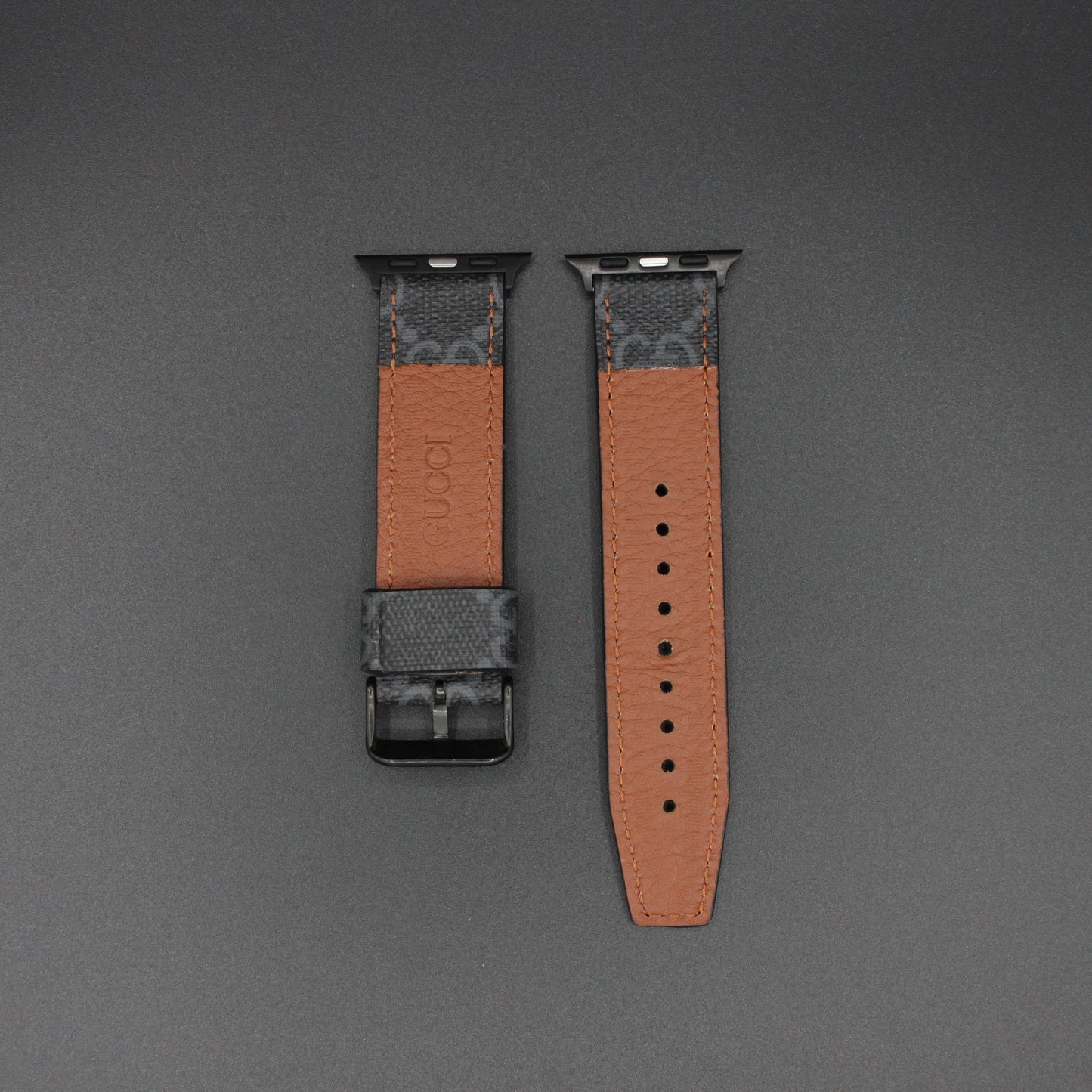 Authentic Apple Watch Strap ; GG Black