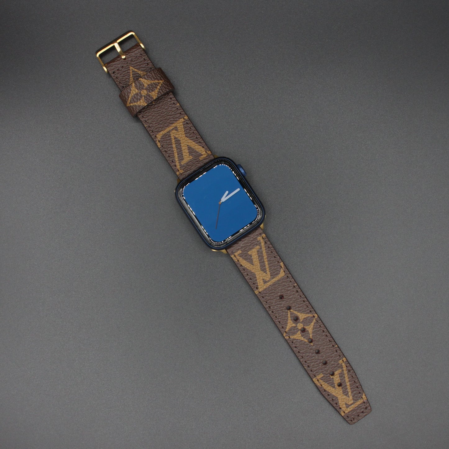Authentic Apple Watch Strap ; Classic Monogram