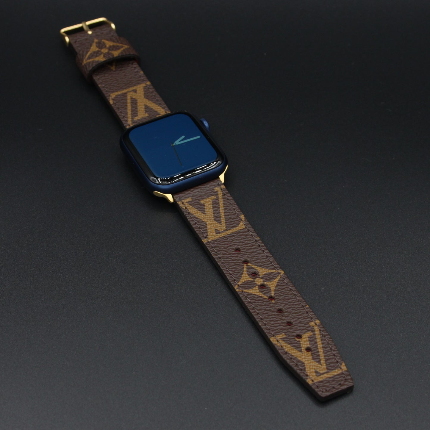 Authentic Apple Watch Strap ; Classic Monogram