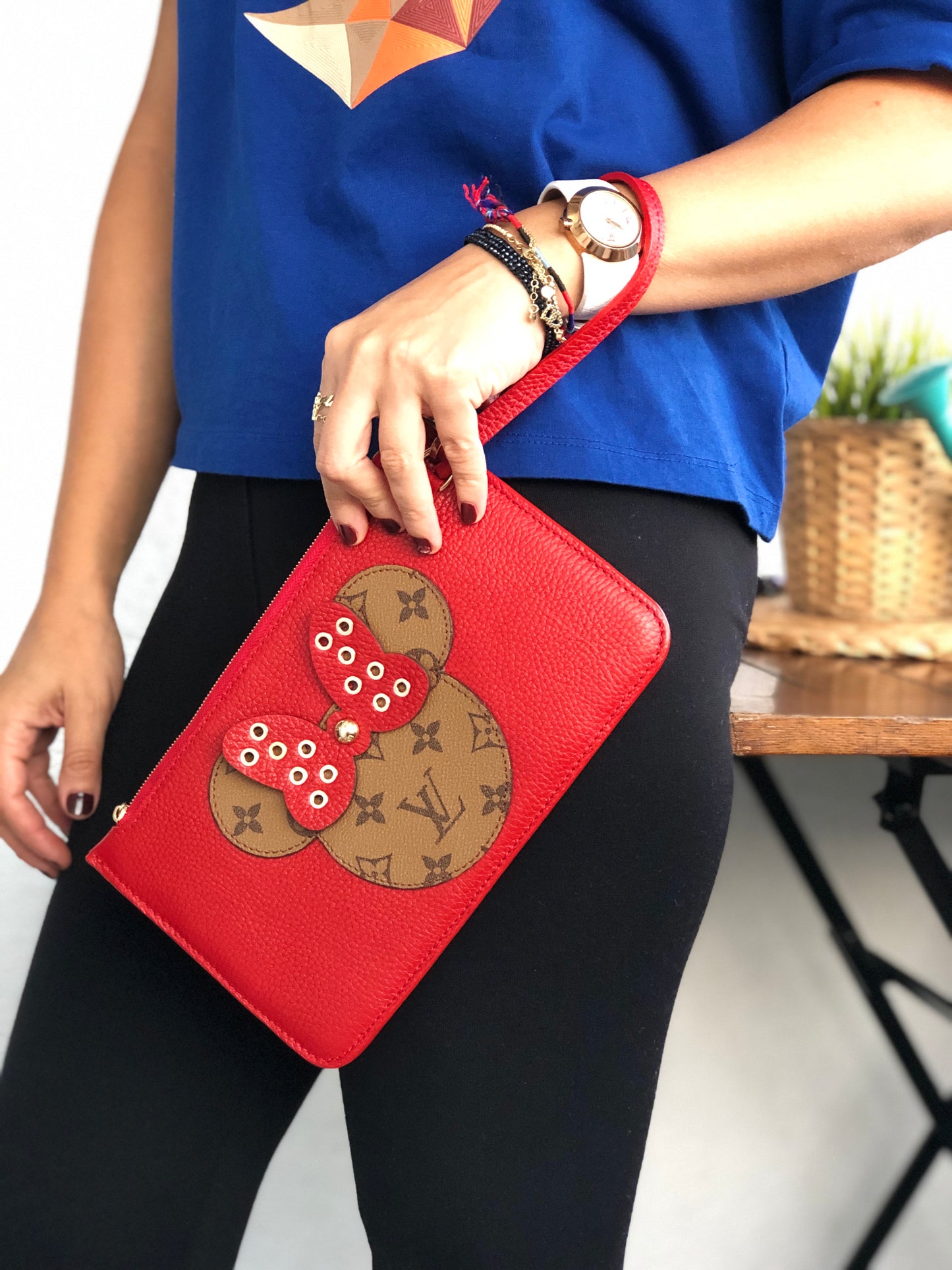 Authentic Custom Design Mickey Wallet Revers