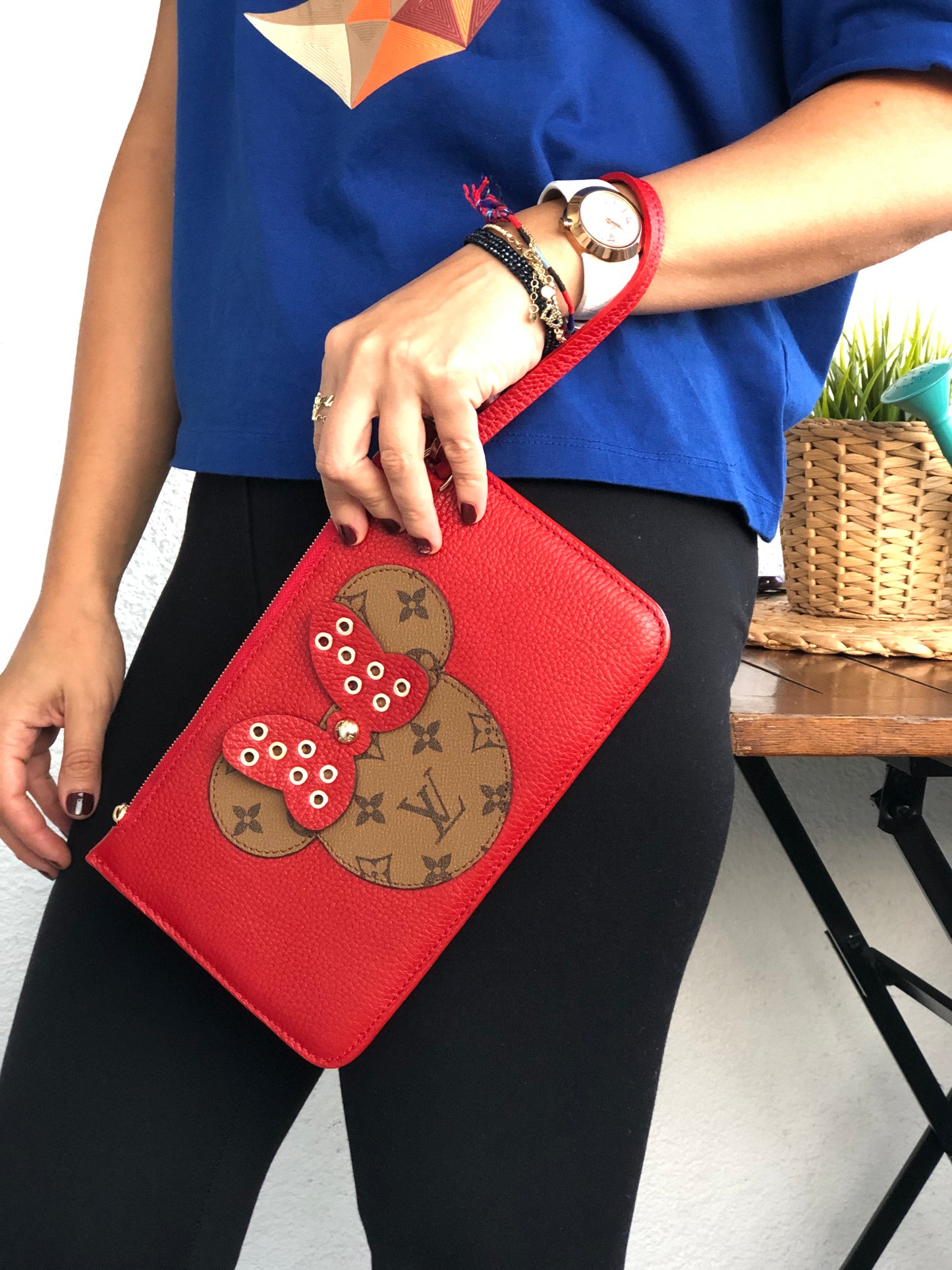 Authentic Custom Design Mickey Wallet Revers