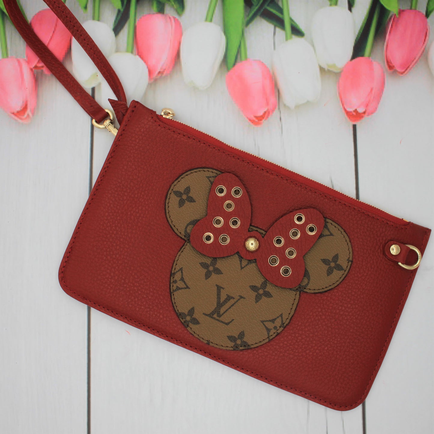 Authentic Custom Design Mickey Wallet Revers