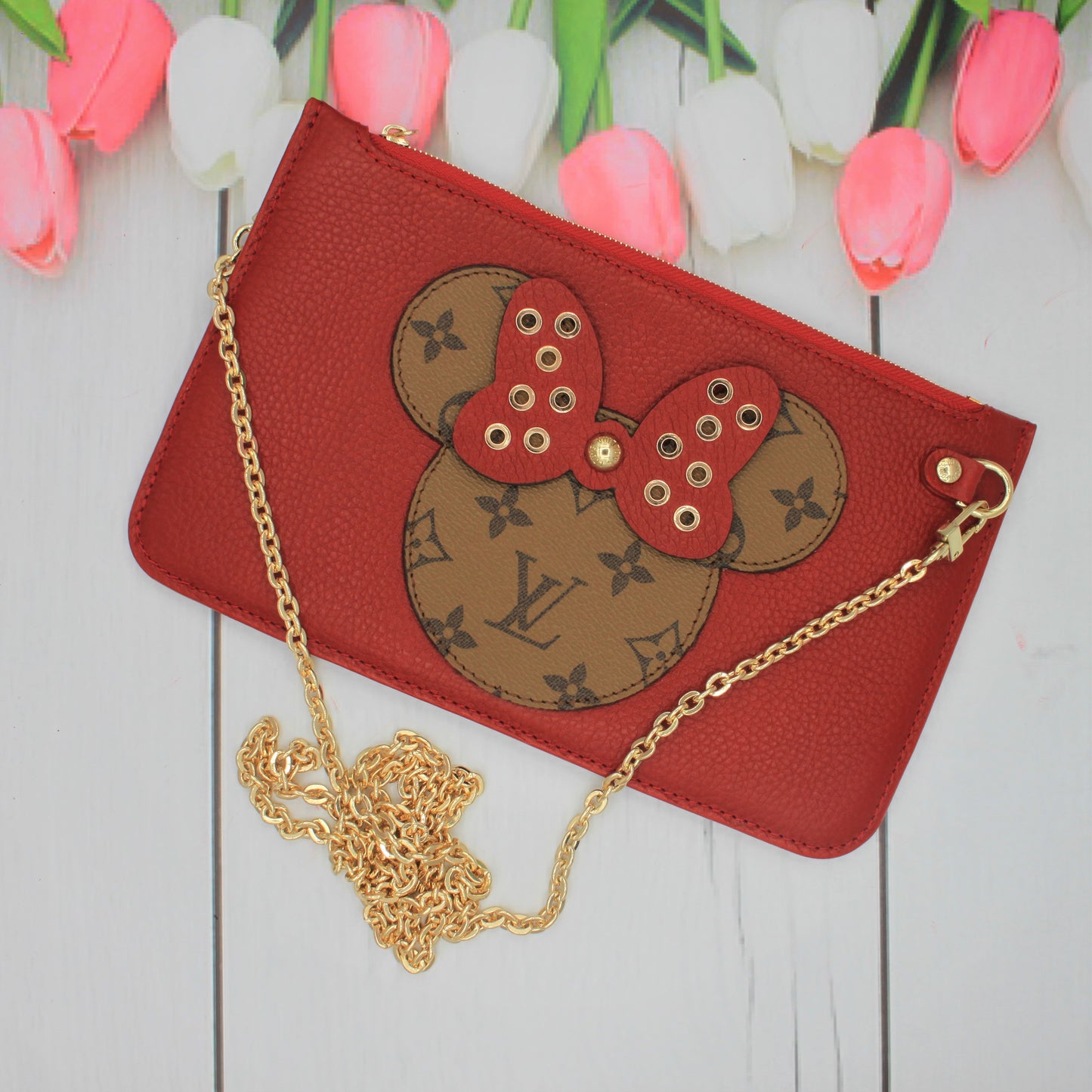 Authentic Custom Design Mickey Wallet Revers