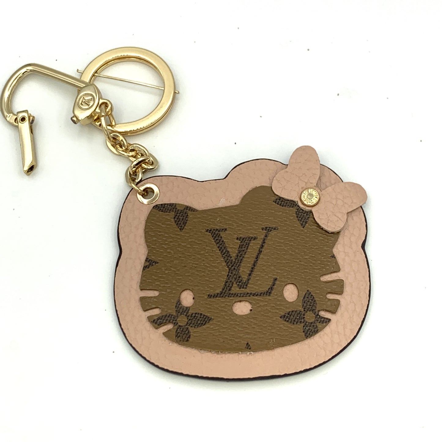HELLO Monogram  Keychain