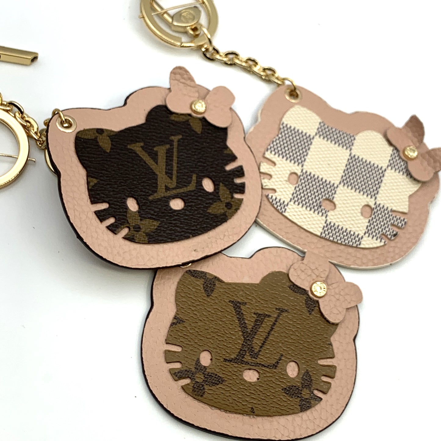 HELLO Monogram  Keychain