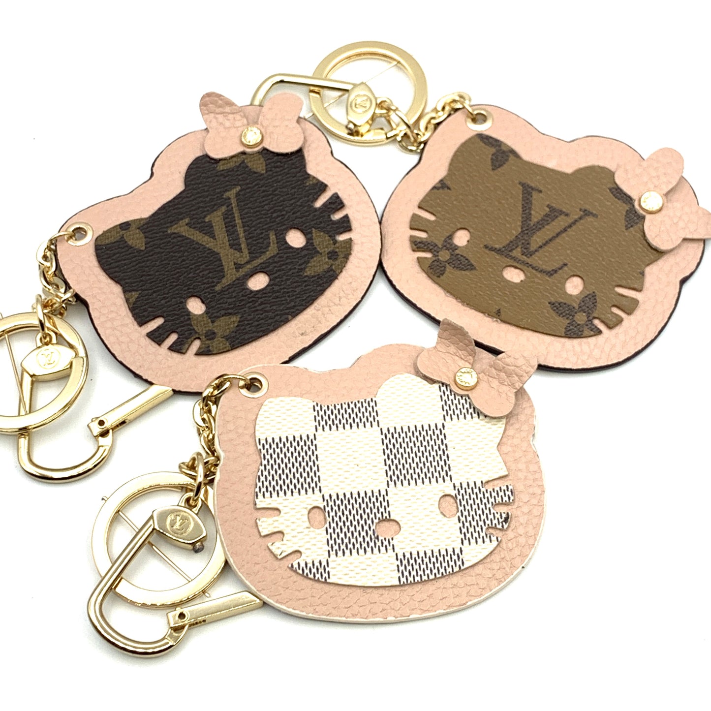 HELLO Monogram  Keychain