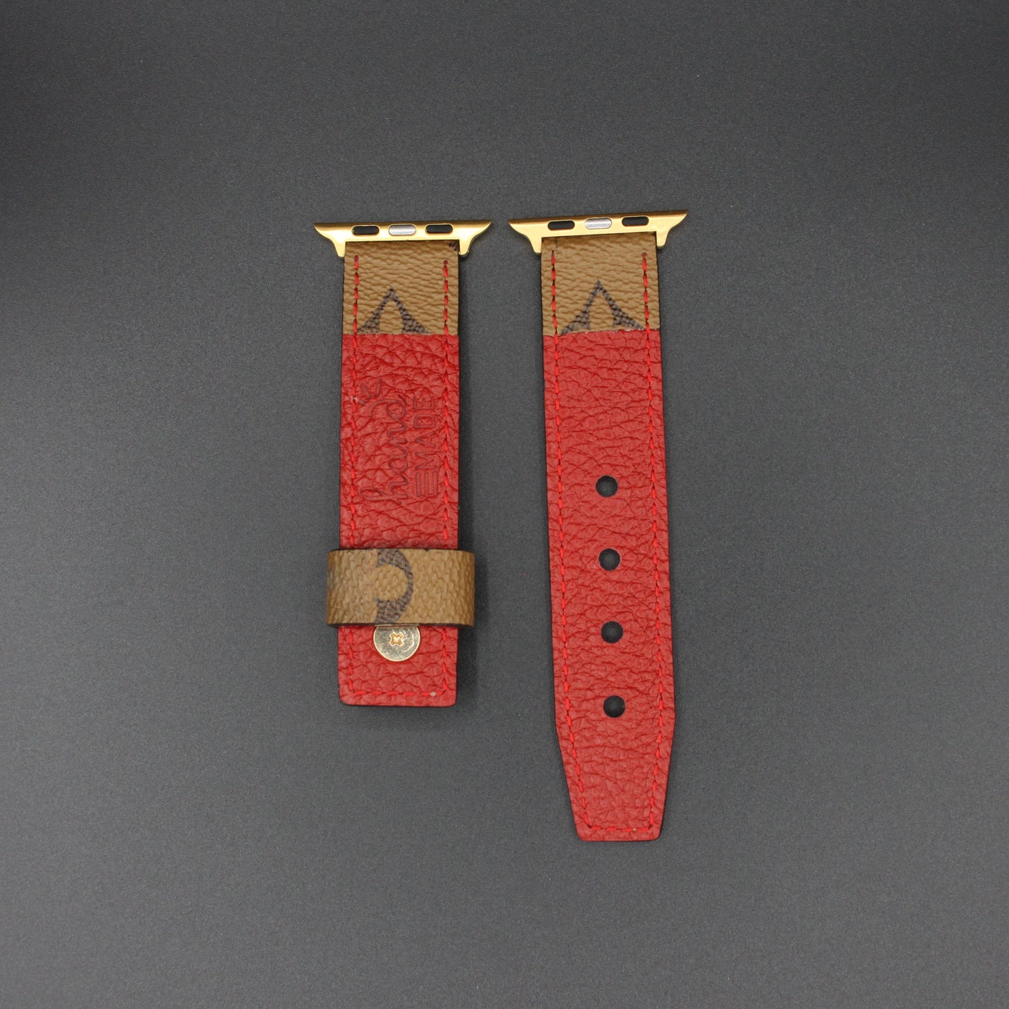 Authentic Watch Strap , Reverse needle closure Strap