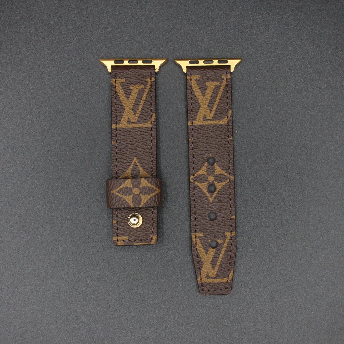 Authentic Watch Strap , Classic Monogram needle closure Strap