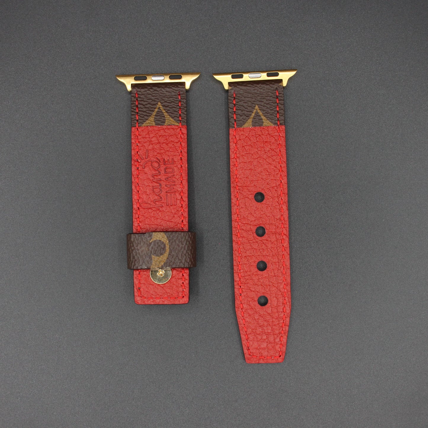 Authentic Watch Strap , Classic Monogram needle closure Strap