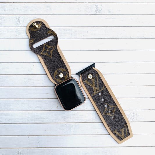 Classic Dual Color Authentic Apple Watch strap Needle Closure New Model