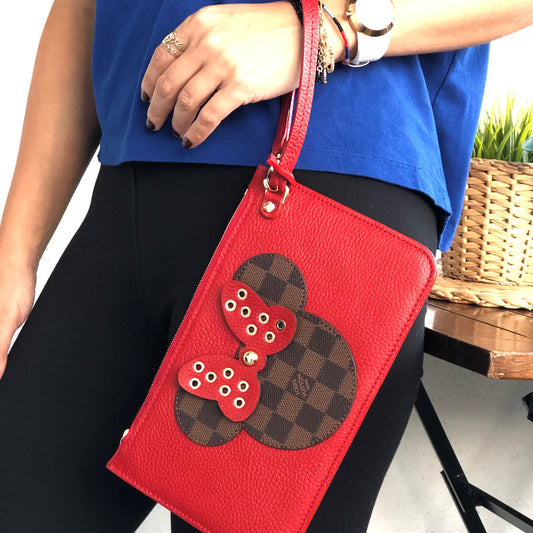 Authentic Custom Design Mickey Wallet Damier