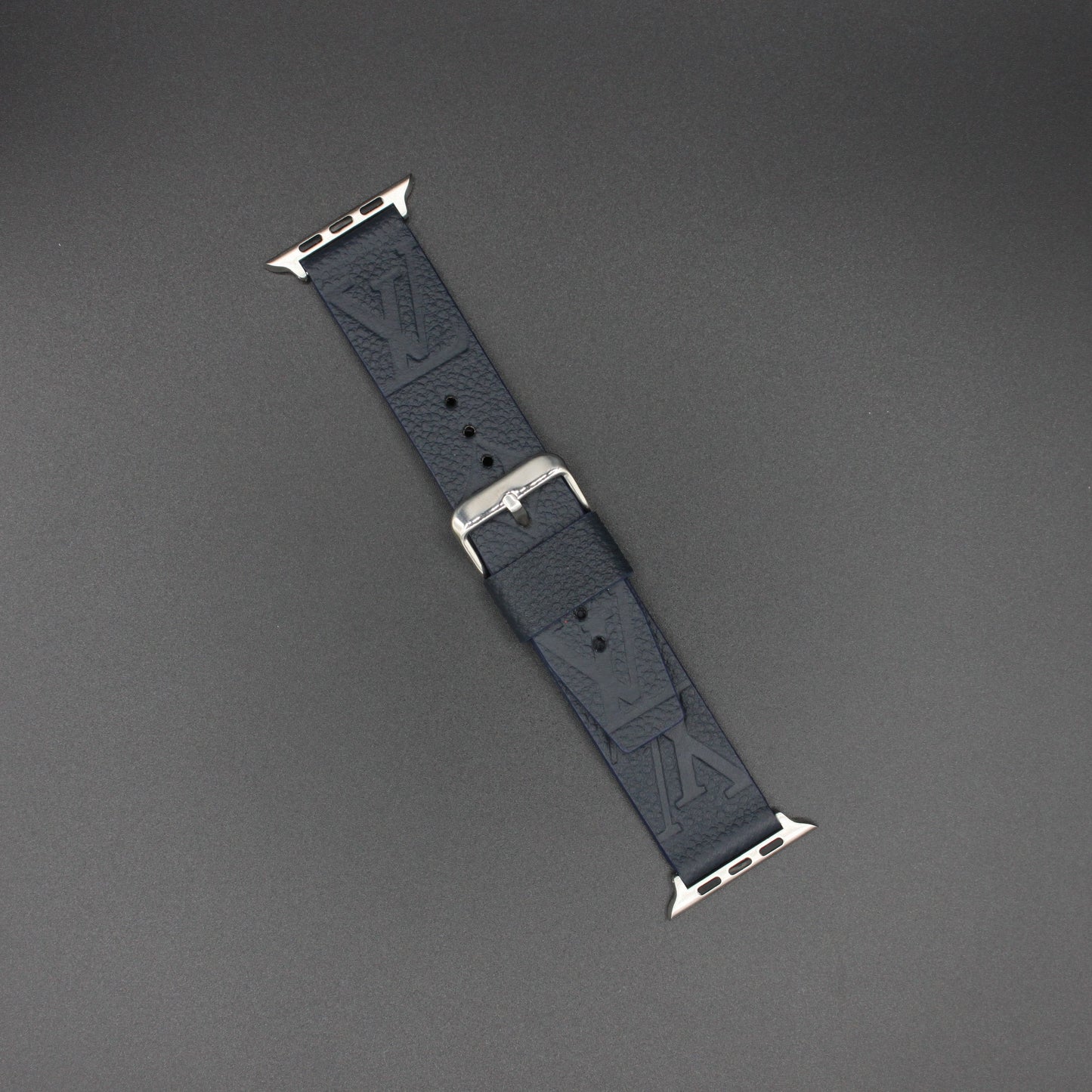 Authentic Apple Watch Strap ; Navy blue