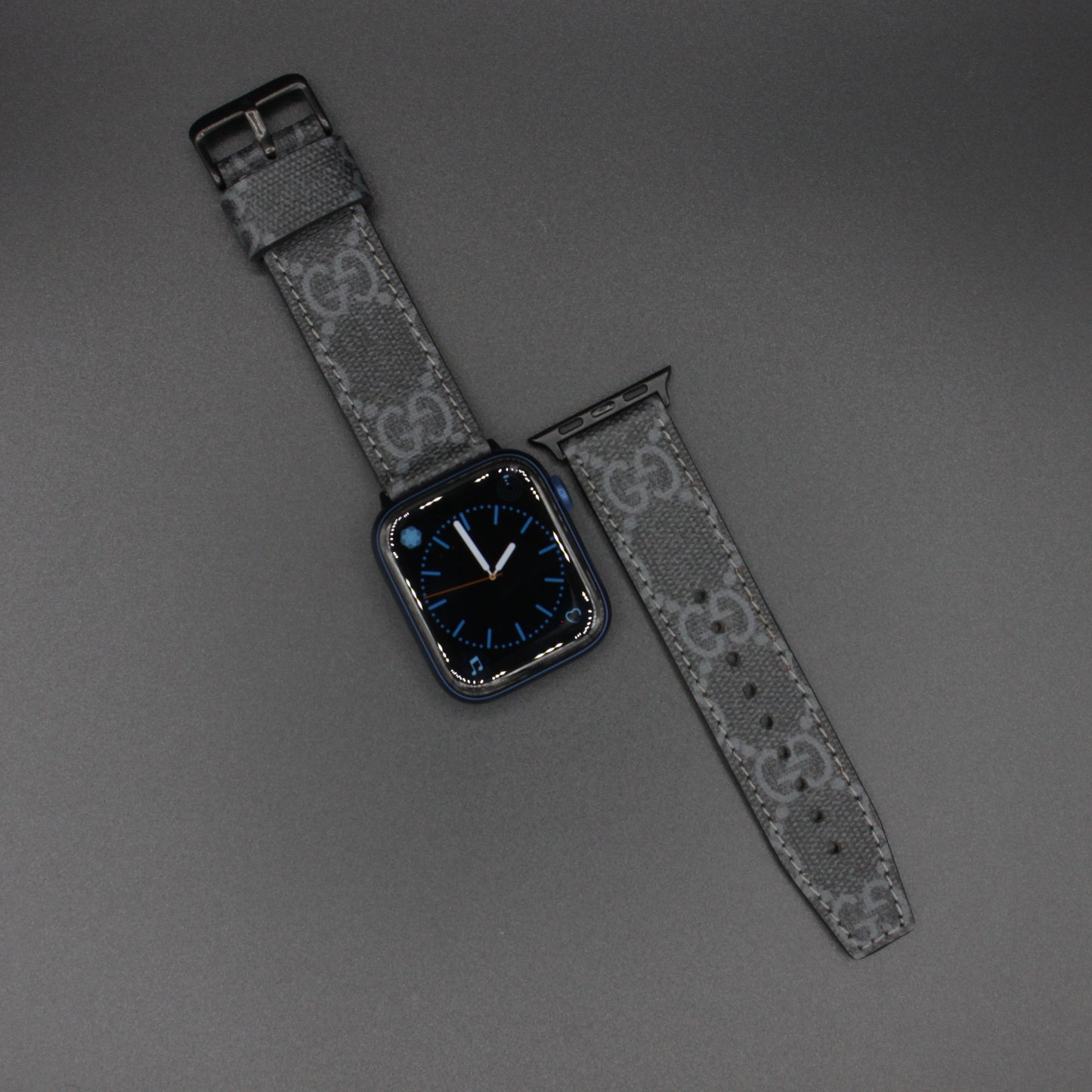 Authentic Apple Watch Strap ; GG Black