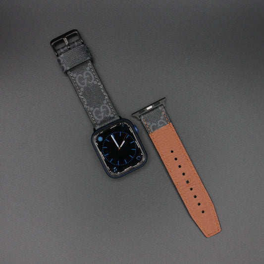 Authentic Apple Watch Strap ; GG Black