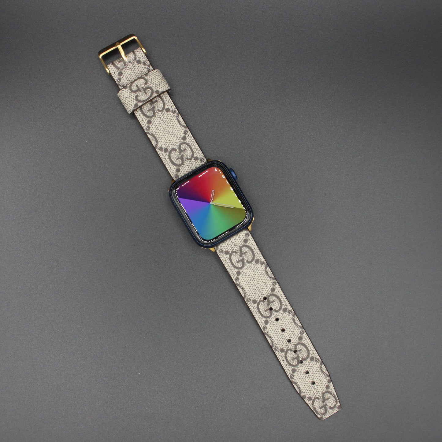 Authentic Apple Watch Strap ; GG Grey