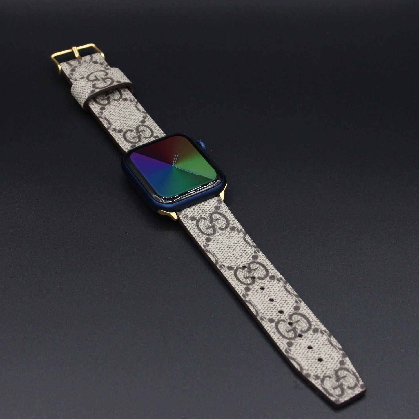 Authentic Apple Watch Strap ; GG Grey